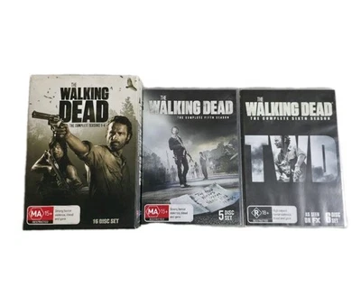 The Walking Dead DVD Seasons 1 to 6 Region 4 PAL Free Postage - Image 1 of 4