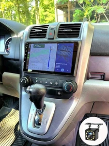 4+64GB Carplay For Honda CRV 2007-2011 Android 15 Car Stereo Radio GPS WIFI +Cam - Picture 1 of 14