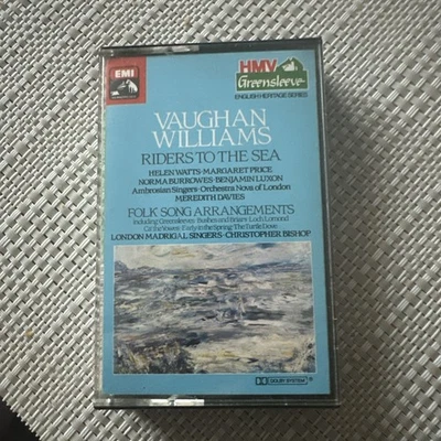 Vaughan Williams - Riders To The Sea - Audio Cassette Tape Album - 1983 EMI - Image 1 of 4
