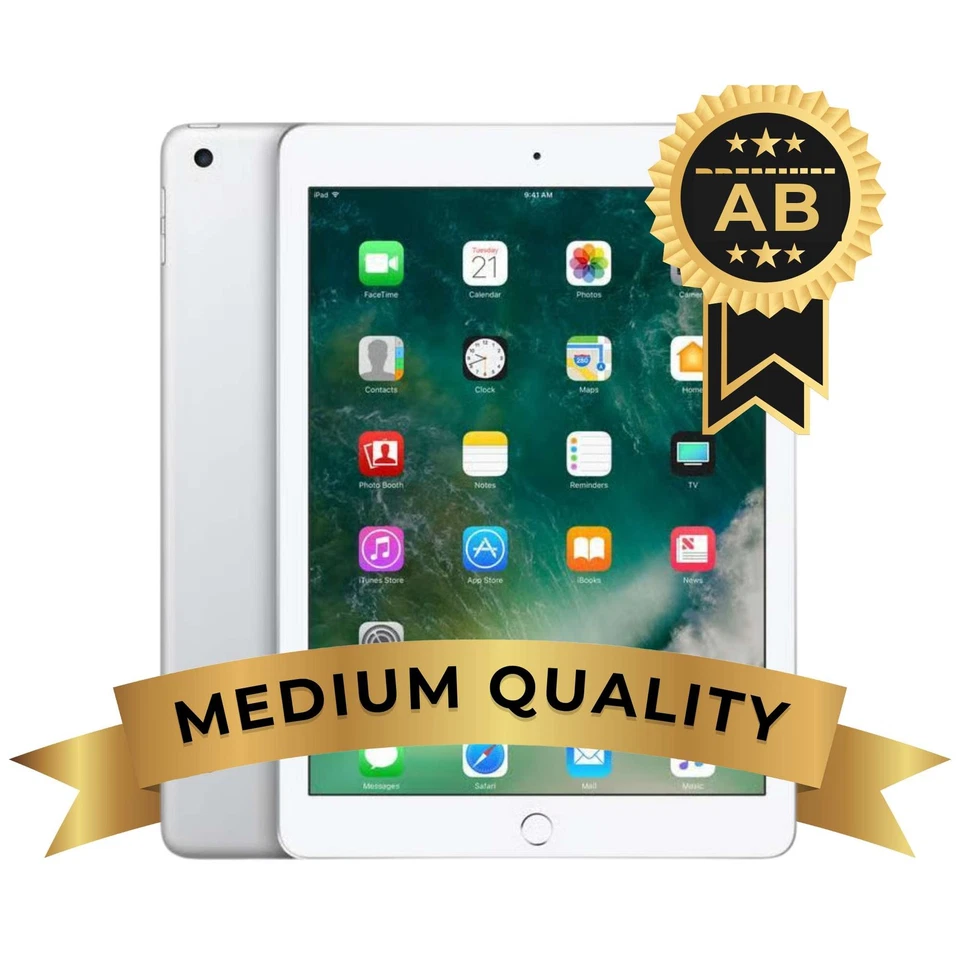 Apple IPAD 6Th 9.7" 32Gb Silver Puede Ab Accesorios Gar. 12 Meses Renovado - Imagen 1 de 4