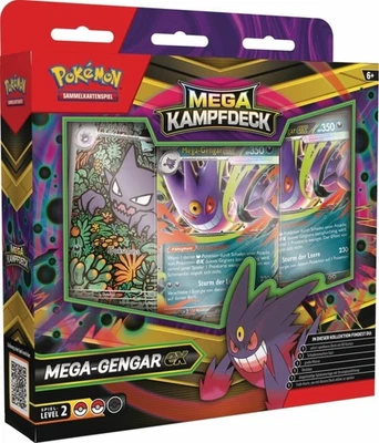 Pokemon TCG Mega Kampfdeck Mega-Gengar ex Deutsch - NEU & OVP - Bild 1 von 3