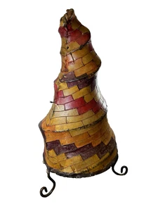 Vintage Unique Shade Type of Skin Unusual Lantern Lamp Shade - Picture 1 of 11