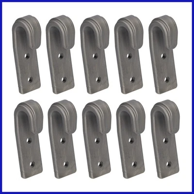 10x Zweiloch Planenhaken Abspannhaken Haken Netz Plane Auto LKW PKW Anhänger  - Bild 1 von 4