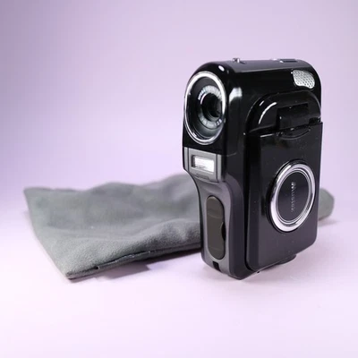 Mustek DV535A Handheld MPEG4 Digital Video Camcorder Black Tested - Image 1 of 4