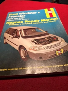 Haynes Repair Manual 36097 1995 - 2007 Ford Windstar Includes Mercury Monterey - Foto 1 di 7