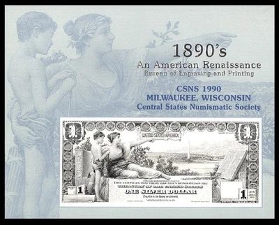 SOUVENIR CARD B136/NSC51 1990 CSNS MILWAUKEE - MINT - Image 1 of 2