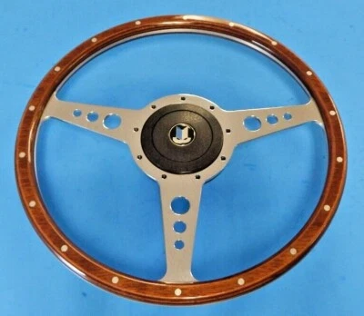 Nuevo Adaptador de volante y buje de madera laminada de 14" Triumph TR4 TR4A TR250 TR6 Foto 1 de 2