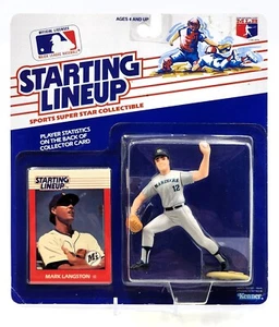 1988 Starting Lineup Mark Langston Seattle Mariners SLU Kenner Sports Figure ML1 - Picture 1 of 7