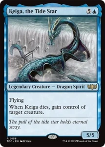 Keiga, the Tide Star - TDC 0156 NM - MTG Magic - Picture 1 of 1