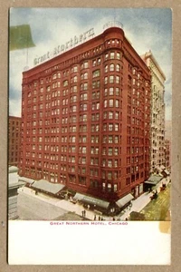 CHICAGO, ILLINOIS. Great Northern Hotel SOUVENIR, CARTOLINA - Foto 1 di 2