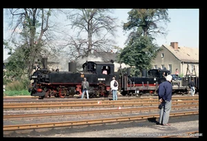 Diapositiva BR 99 1564 Mügeln 19.09.1993 35 mm sin marco U1-10444 - Imagen 1 de 1