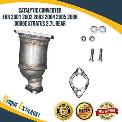 Catalytic Converter for 2001-2006 Dodge Stratus 2.7L Rear Fast Dispatch New - Изображение 1 из 4