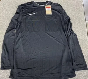 Nike Herren Trikot Fußball Schiedsrichter schwarz LS Dri-Fit Shirt Gr.L NEU DH8027-010 - Bild 1 von 2