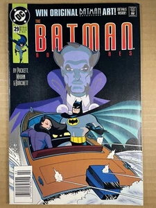 BATMAN ADVENTURES #29 (1995) NEWSSTAND LATE RUN BASED ON FOX KIDS SERIES - Picture 1 of 6