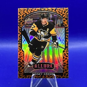 Sidney Crosby 2020-21 Upper Deck Allure Leopard Parallel