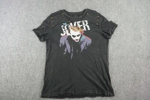 Salvage Shirt Mens XL Black Joker Graphic Distressed Dark Knight Batman Graphic - Picture 1 of 12