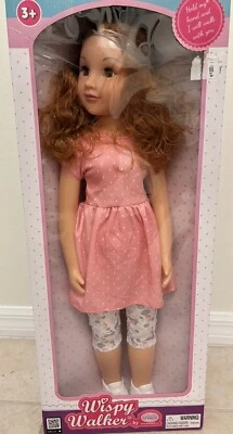 Uneeda 27 Inch Life-Size Wispy Walker 'Walk With Me' Doll Ages 3+ - Image 1 of 4