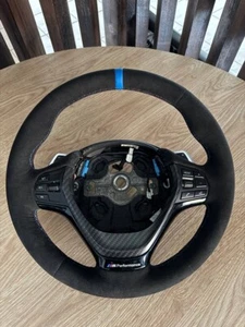 BMW F20 F21 F22 F30 F31 F32 F33 Schwarz Alcantara Sport Lenkrad M-Perfomance - Bild 1 von 9