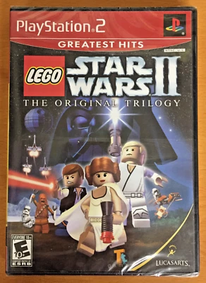 NEW sealed LEGO STAR WARS II 2 Original Trilogy PS2 Playstation GREATEST HITS - Image 1 of 3
