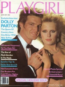 PLAYGIRL Januar 1981 NEU SAM JONES BILDER DOLLY PARTON JIM WALDROP SKIER 1-81 C - Bild 1 von 3