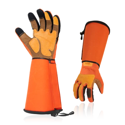 Vgo 1 par de guantes de jardín de manga larga unisex, a prueba de pinchazos (SL7496) Foto 1 de 4