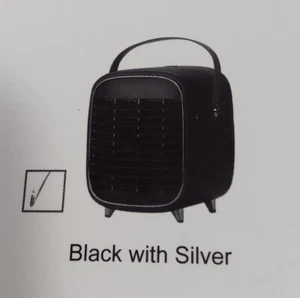 ZTECH Portable Air Cooler Fan That You Put Ice In Black USB Connect - Picture 1 of 5
