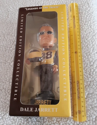 Dale Jarrett Legends Of The Track Bobblehead #88 UPS NASCAR Forever Collectibles Cover