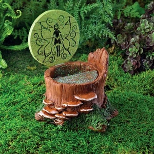 Miniatura Jardín de Hadas Hadas Hatch con Puerta con Bisagras GO 17237 Gnome Hobbit - Imagen 1 de 11