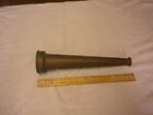 Vintage 12" Brass Nozzle Fire Fighter 3 lbs 