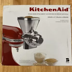 KitchenAid KGM All Metal Grain Mill Attachment NIB - Picture 1 of 5