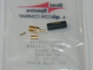 NEW! 2032-5004-00 GOLD SMA STRAIGHT JACK RF CONNECTOR - Picture 1 of 1