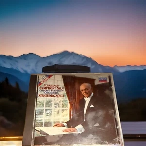 Tchaikovsky Symphony No. 4 CD Chicago Symphony Orchestra Sir George Solti London - Picture 1 of 5