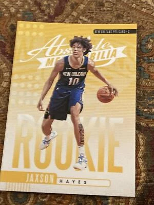 2019-20 Panini Absolute Memorabilia #7 Jaxson Hayes Rookies Yellow - Image 1 of 2