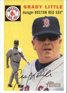 2003 Grady Little Boston Red Sox Topps Heritage Baseball Card # 133