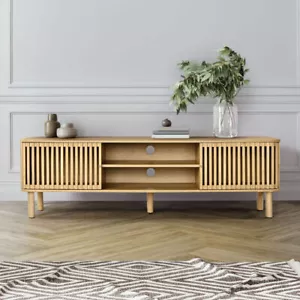 Furb TV Cabinet 160CM Wooden TV Stand Entertainment Unit Storage - Picture 1 of 8