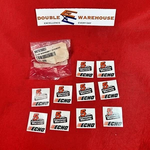 NOS OEM Echo "5 Year Consumer Warranty" Stickers MKT0700037 LOT OF TEN (10) - Picture 1 of 1