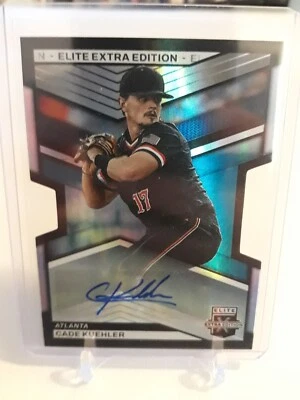 2023 Panini Elite Extra Edition - Signatures Die-Cut #38 Cade Kuehler /399 (AU, - Image 1 of 2