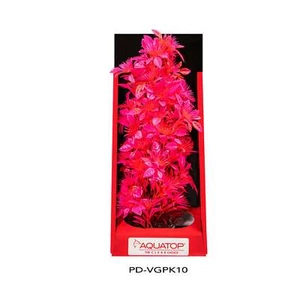 Aquatop Vibrant Garden Plant Pink 10in - Picture 1 of 2