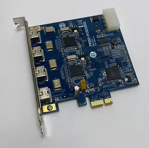 Belkin FWBX2-PCIE1XE220 Rev.1.2.1 1394b Scheda di Espansione Adattatore Mini PCI-e 4 Porte - Foto 1 di 5