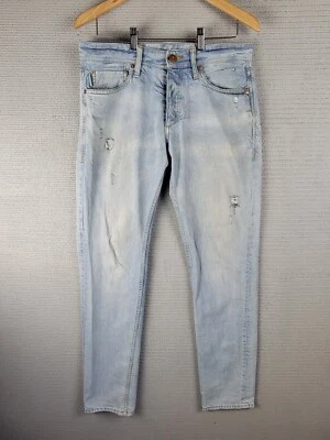 Originals Jack & Jones Jeans denim size 32 x 32 distressed fade Mike comfort fit - Image 1 of 4