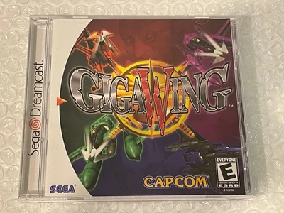 GigaWing Case & Manual (NO GAME DISC) (Sega Dreamcast, 2000) -- Authentic - Image 1 of 4