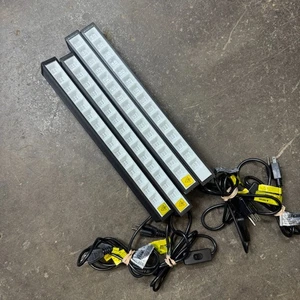 38W LED UV Blacklight Bar 385-400nm Stage Wash Light BT38C UVA Glow Party 4 Pack - Picture 1 of 10