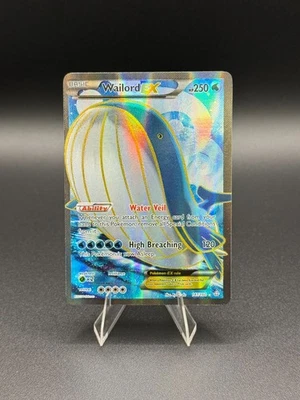💥WAILORD EX Full Art Ultra Rare Holo #147/160 XY Primal Clash LP💥 - Image 1 of 2
