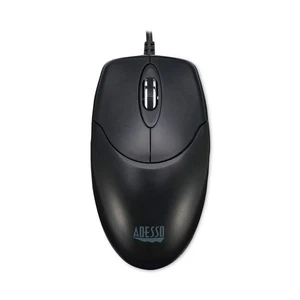 Adesso HC3003US USB 2.0 3-Button Desktop Optical Scroll USB Mouse - Black New - Picture 1 of 4