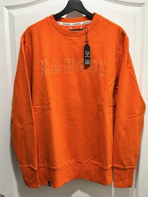 Jersey Kangol Hombre Auténtico Naranja Crew, Talla Grande Foto 1 de 4