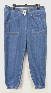 Sundance Gr. L Nyla Denim Jogger Jeans blau Pull On Gummibund 2019 - Bild 1 von 7