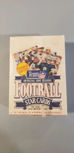 1992 Team NFL Football Star Cards – Sealed Box (12 DECKS!) - Picture 1 of 1