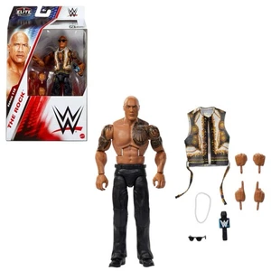 WWE Elite 115 The Rock Mattel Toy Wrestling Actionfigur - Bild 1 von 7
