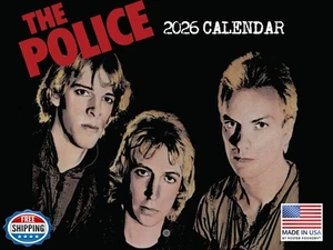 The Police Kalender 2026 Monatswand Rock Roll Musik Band Sting - Bild 1 von 5