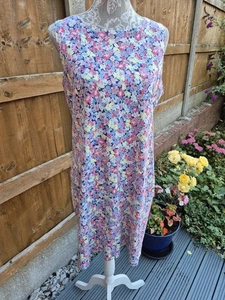 JOULES Dress - Size UK 16 - Floral with ditsy flowers. - Picture 1 of 4